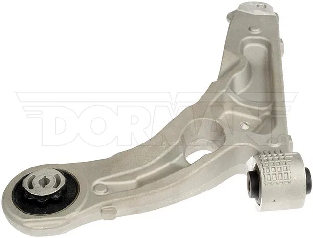 524-904 – DORMAN Control Arm, OE Replacement Non Adjustable Powder Coated Silver Aluminum With Bushings Single